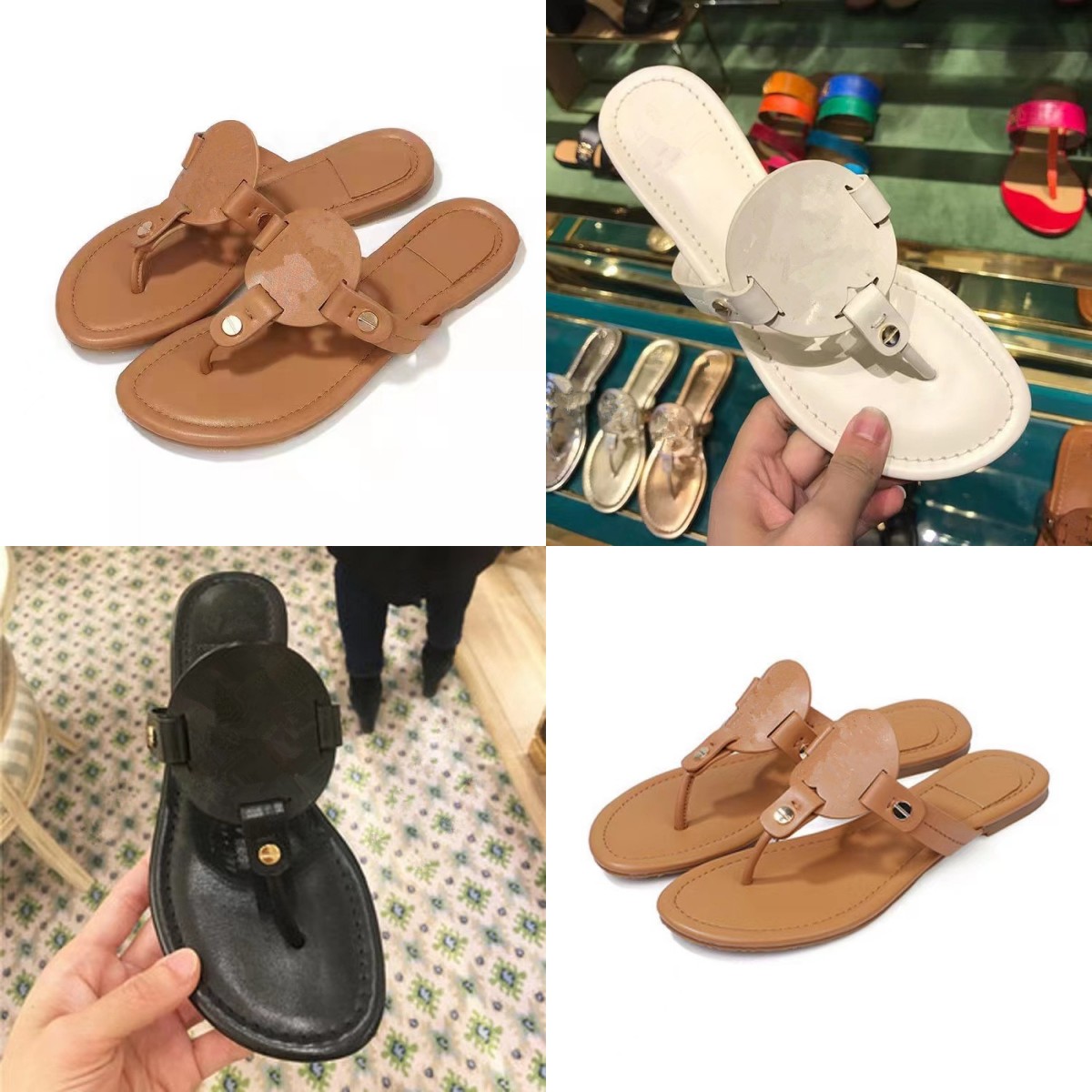 

sandal women slides sandals designer slides slippers Leather shoes flip flops woman Sandal sandals slippers fashion summer girls sandale shoes womens sandals, 33