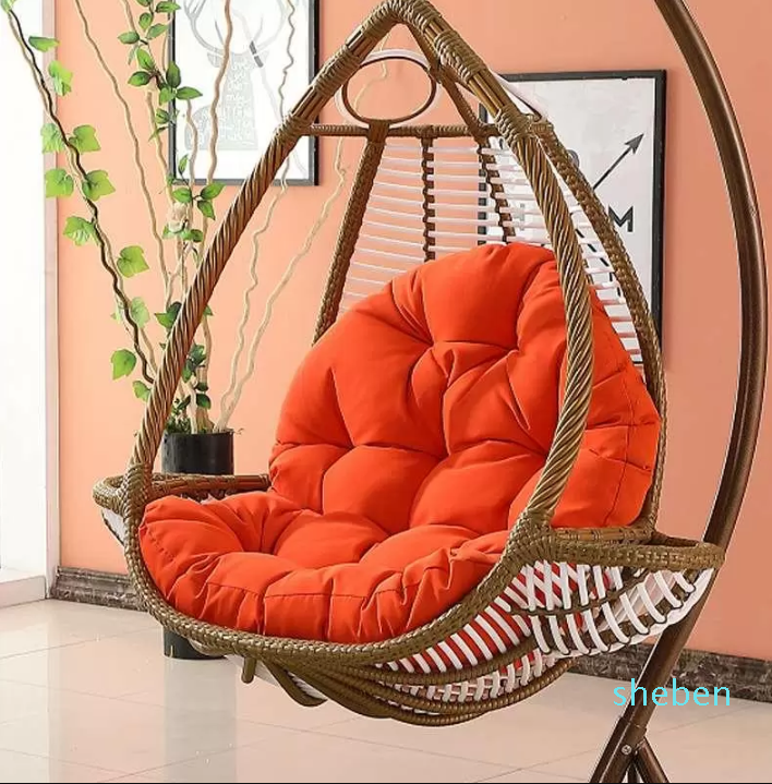 

Camp Furniture Egg Chair Swing Hammock Cushion Hanging Basket Cradle Rocking Garden Outdoor Indoor Home Decor No