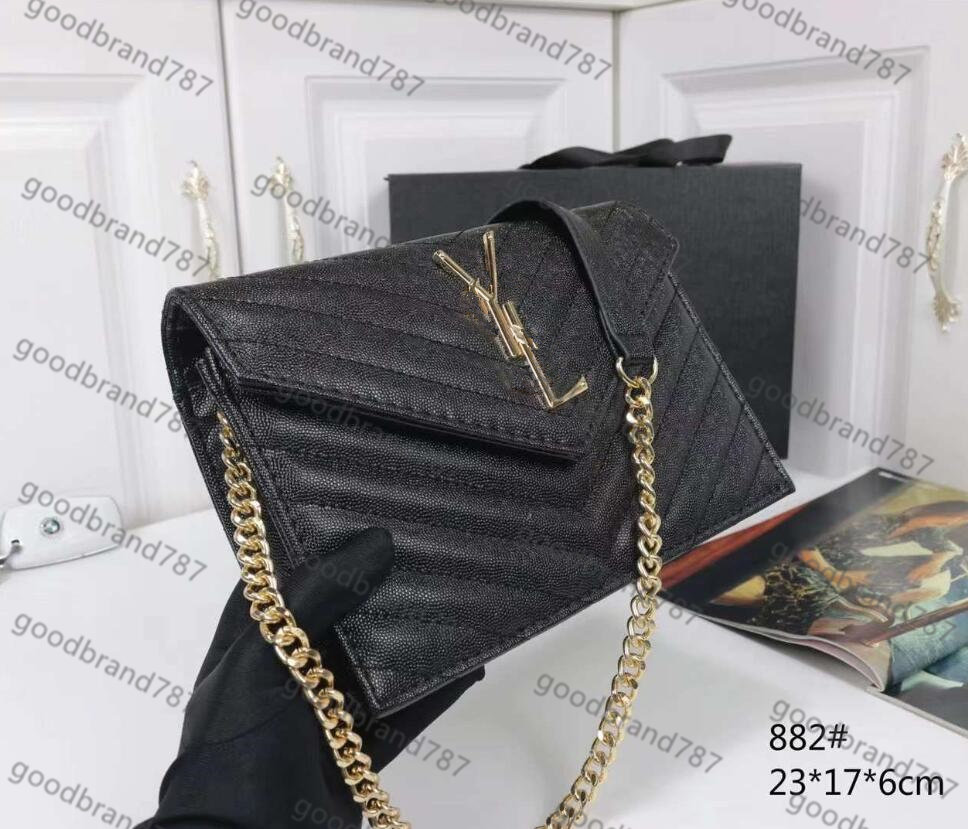 

YSLitys luxurys designers LOULOU womens CrossBody bag Shoulder Bags Letter Handbag purse Leather Chains Clutch Handbag Y-05, Y-3