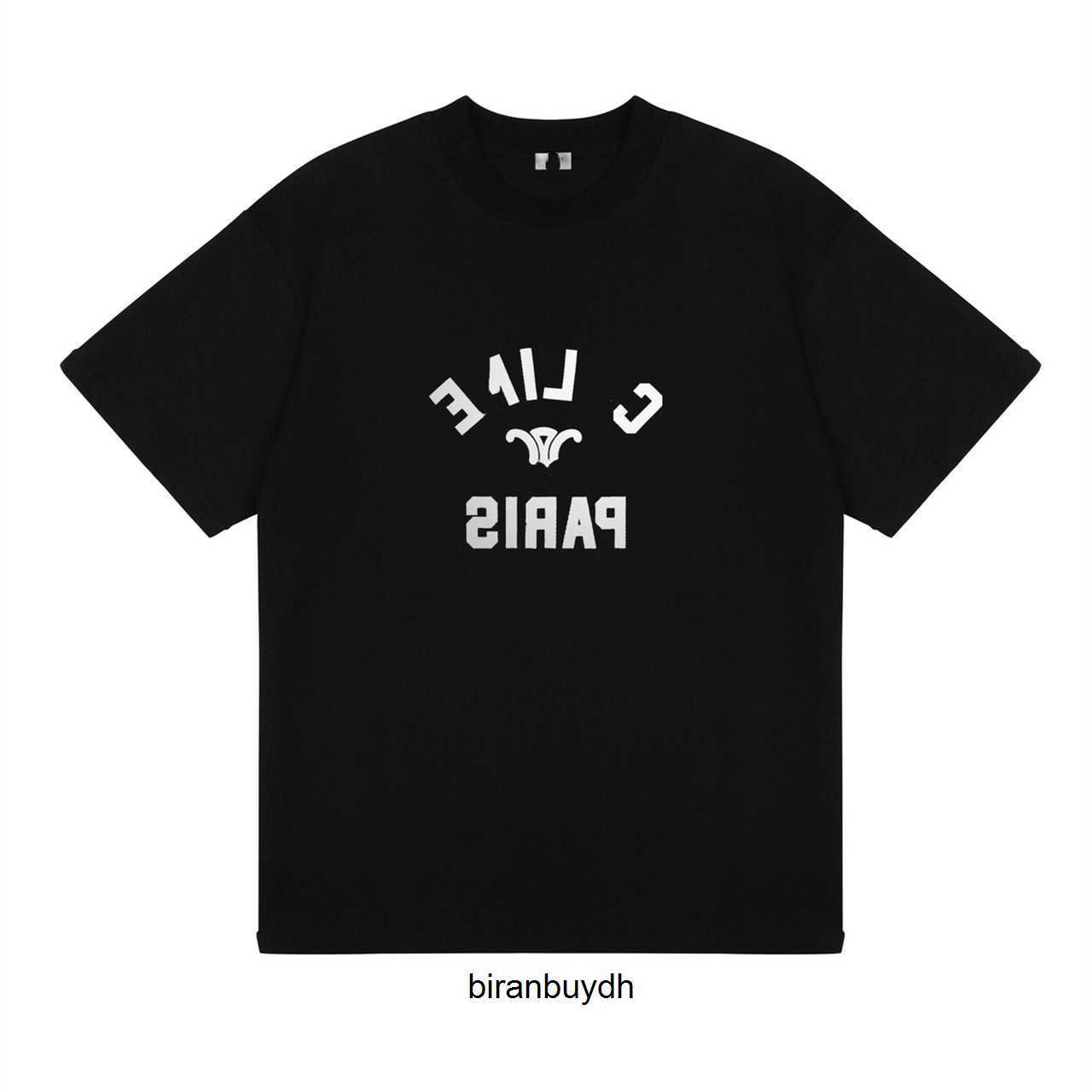 

Women's T-shirt High Edition Summer New Luxury Fashion Cel Large Letter Suede Print Men's and Loose Short Sleeve T-shirt, Black