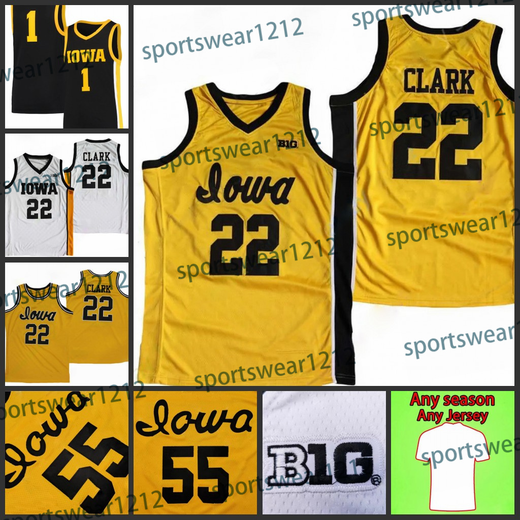 

Iowa Eagle Eye Basketball Jersey NCAA Custom Caitlin Clark 22 Sydney Affolter Molly Davis Hannah Stuelke S-3XL Fully Stitched Men's Youth Women's Soccer Jersey 3 25 1, Red