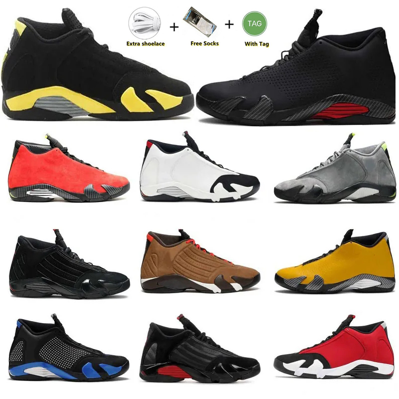 

14 14S Jumpman Mens Basketball Shoes Winterized Gym Red Hyper Royal Last Shot Candy Cane Black Toe Thunder Red Lipstick Doernbecher Man Sport Trainer Sneakers
