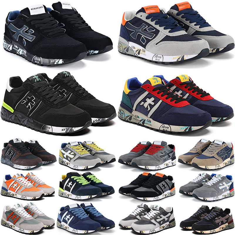 

Designer Sneakers Casual Shoes Vintage Breathable Leather Panel Trainer Black White Panda Men Fashion Low Top Platform Letter Rubber Eur 39-45