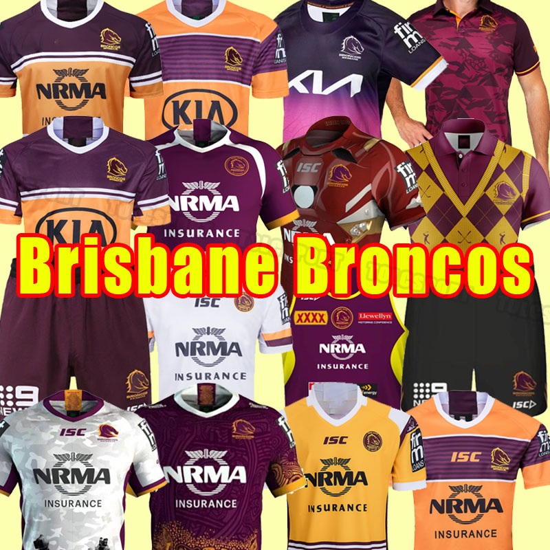 

RUGBY JERSEYS Brisbane Broncos 19 20 21 22 23 vest home away vest short sleeve 2021 2022 2023 retro 1995 1992 pants shirts Horse souvenir edition shorts, As shown