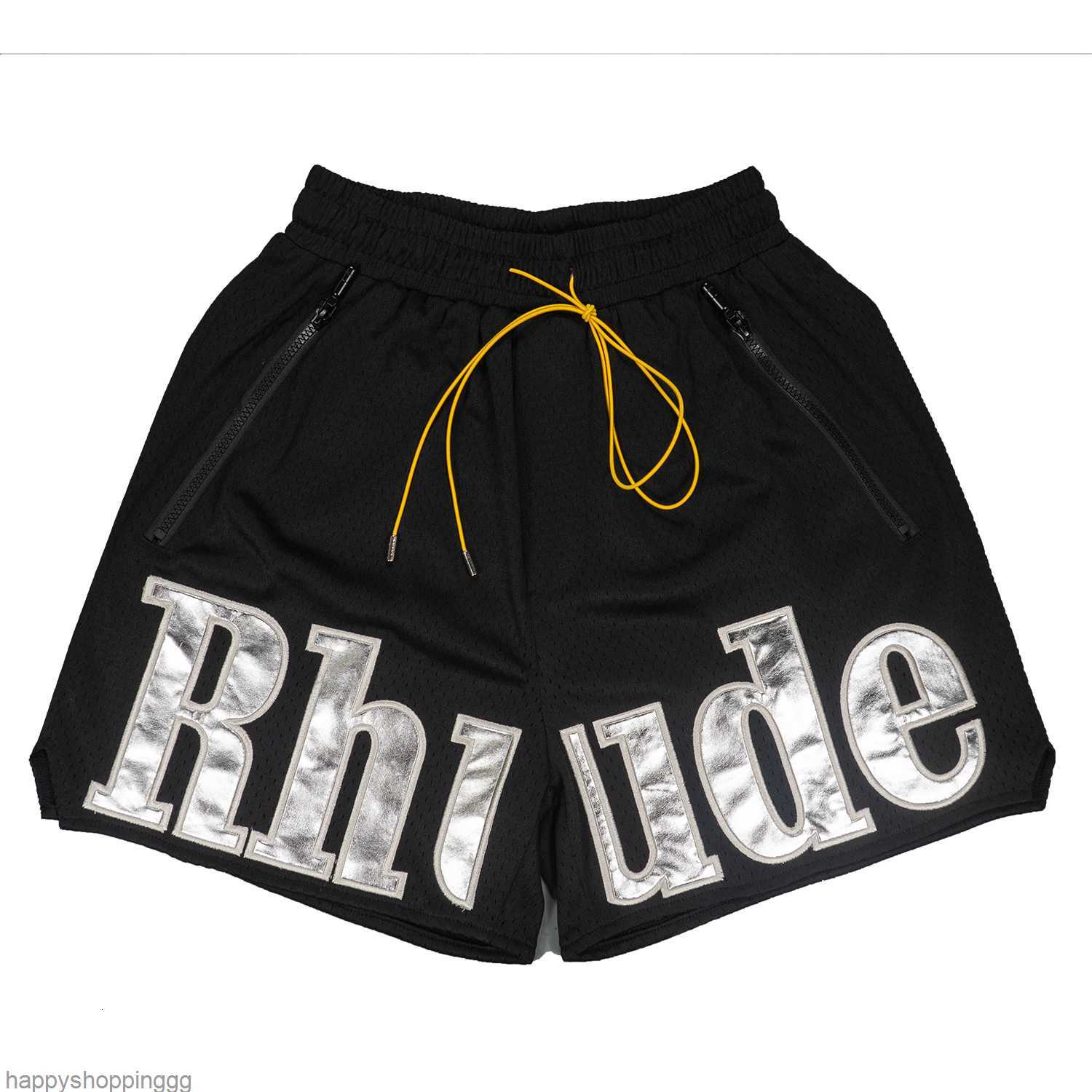

2023 Rhudes Men Shorts Women Designer Summer Fashion Quick Drying High1 Quality Streetwear Fashion Casual Sportswear Mens Short Pants