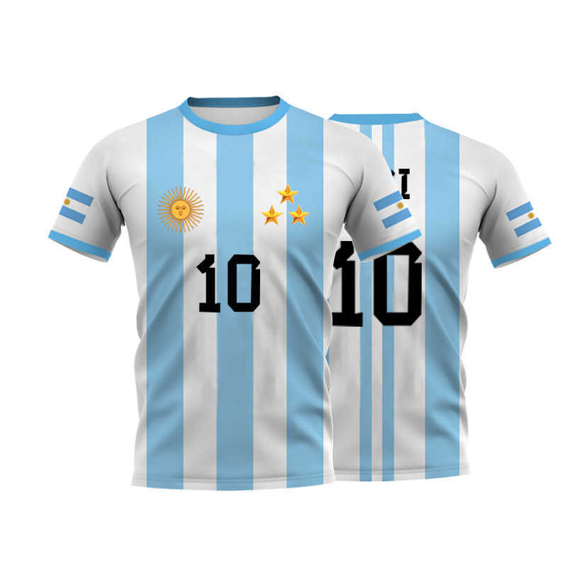 

Football Jerseys 2022 World Cup Argentina Stadium Home/Away Jersey No. 10 Messidi Maria Champions Soccer Jersey Samsung Short Sleeve, 2023-z78