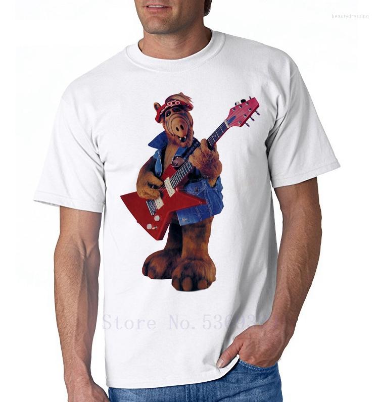 

Men's T Shirts Alf Shirt YEAH TShirts Funny 5x Tee Male Graphic Short Sleeves 100 Percent Cotton T-Shirt Casual, Notprint