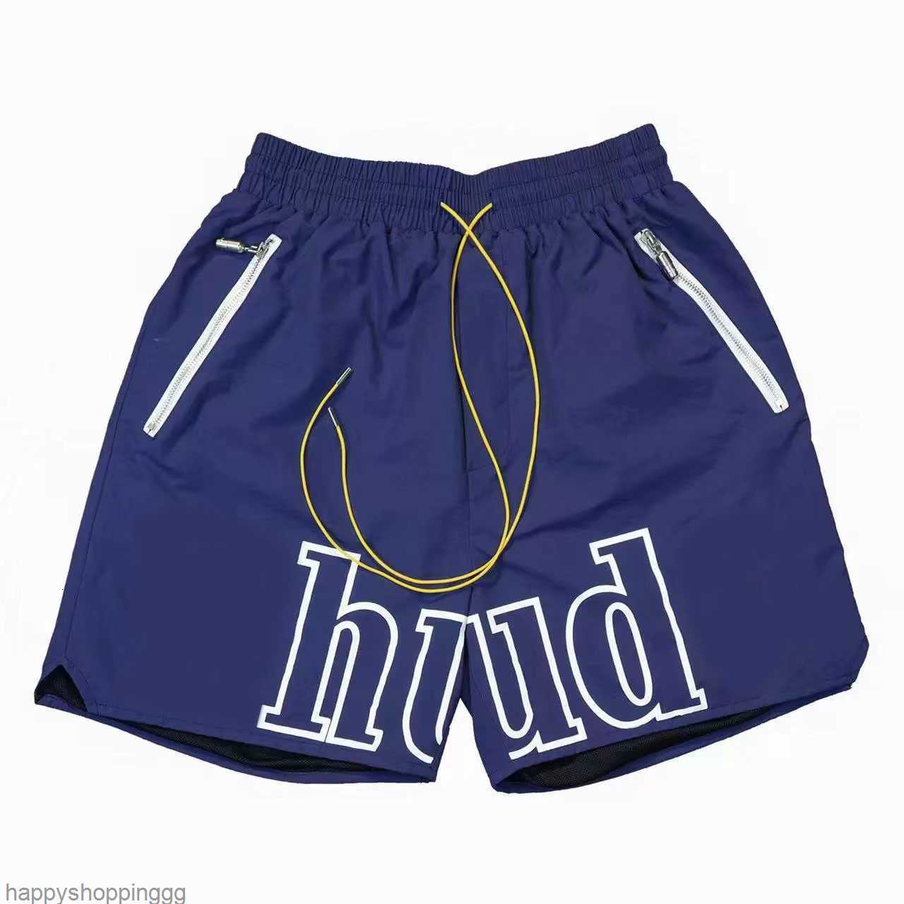 

Designer mens RH limited rhude shorts summer swim short knee length hip hop high street sports training beach pants Blue summer shorts men pants suit womens shorts -XL, 11