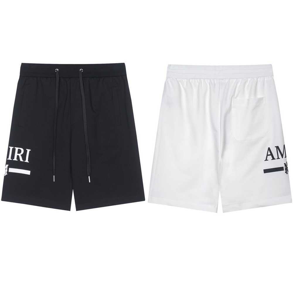 

Casual Amiris Luxury Designer beach pants Shorts New Fashion Men's Board Shorts Summer mens Swimming trunks Men Highquality Shorts, White