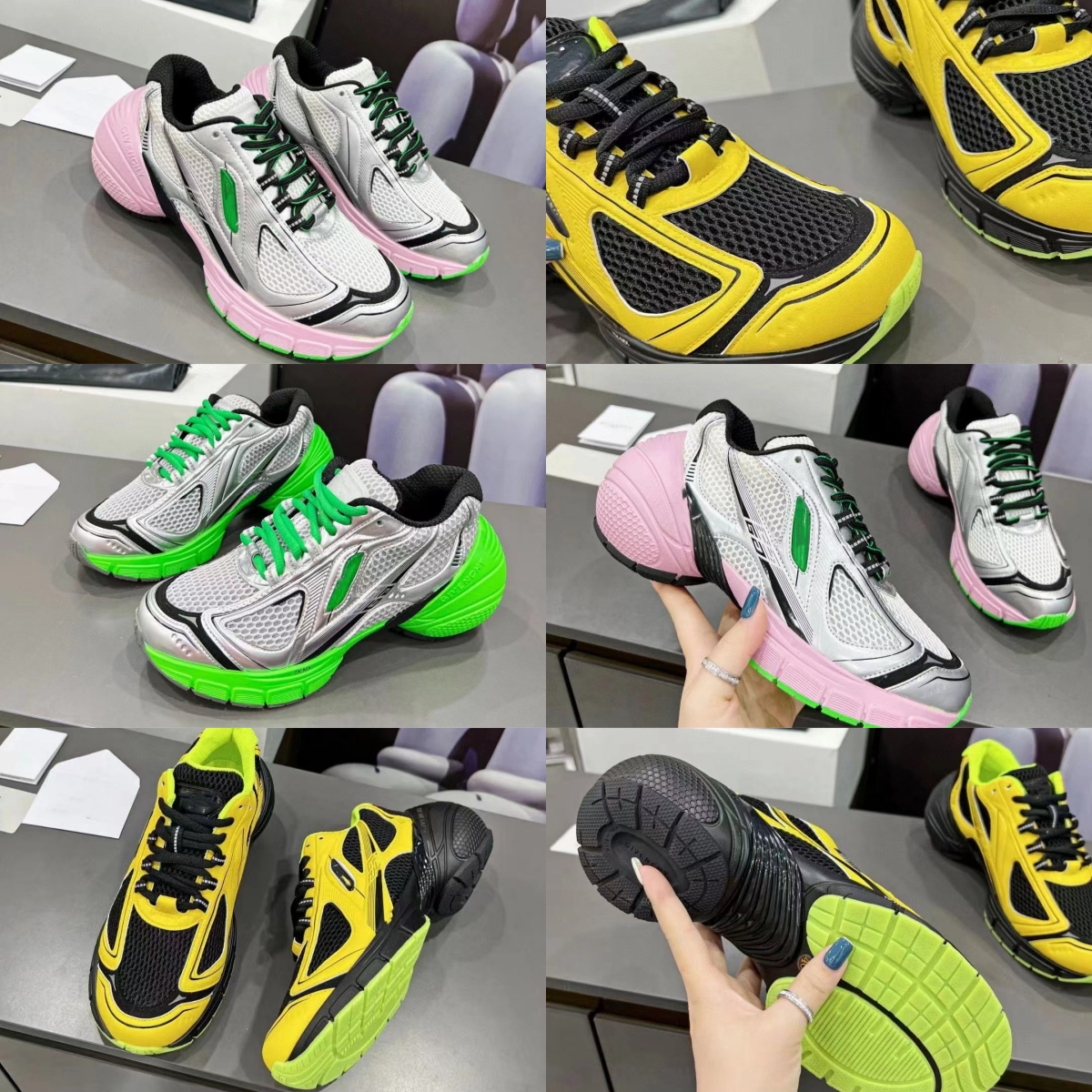 

Classic Casual Shoes Screener Canvas Sneakers Women Luxury Classic Blue Red Striped Rubber Leather Distressed Shoe Low Top Men Woman Outdoor Sneaker designer shoes, Green