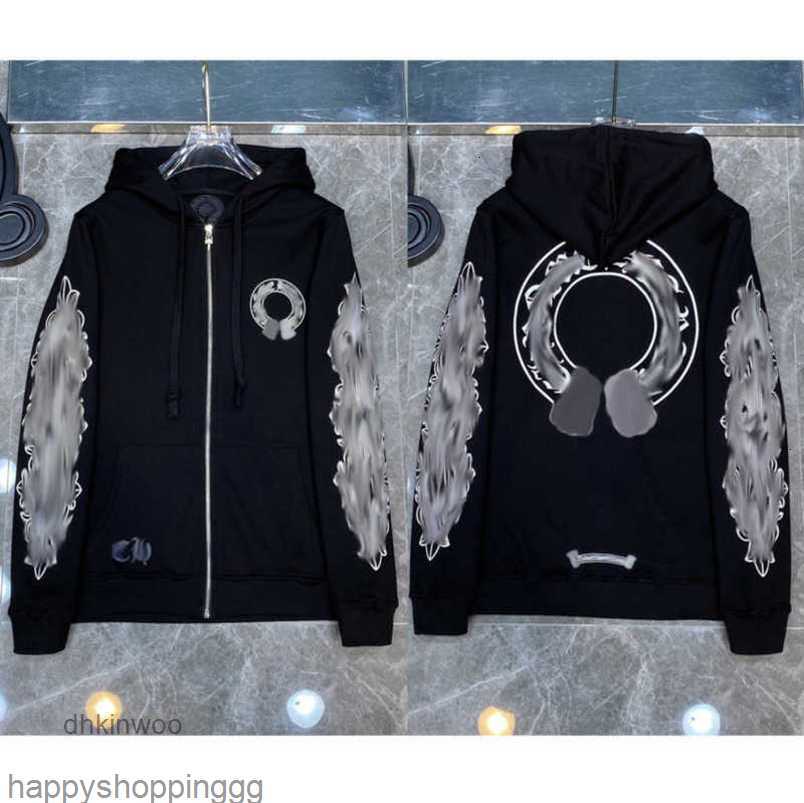 

Luxury Fashion Men' Sweatshirts Designer Classic Hoodies Ch Zipper Hooded Sweater Casual Men Women Cross Pullover Sanskrit Hoodie Coat 6vh2G4PR