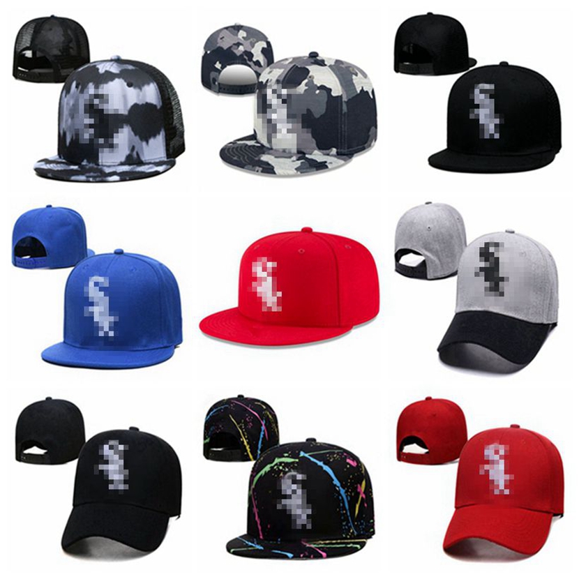 

24 styles White Sox- letter baseball caps snapback hats top quality hiphop sports men women Men's Visors bone gorras wholesale