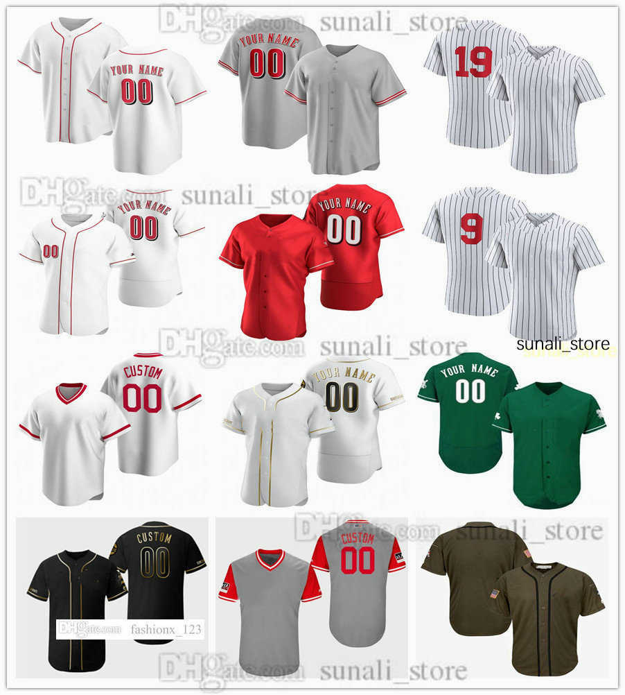

2023 Man Baseball Jerseys 19 Joey Votto 58 Levi Stoudt 5 Johnny Bench 14 Pete Rose 11 Barry Larkin 30 Ken Griffey Jr. 6 Jonathan India 21 Hunter Greene 70 Tejay Antone, White
