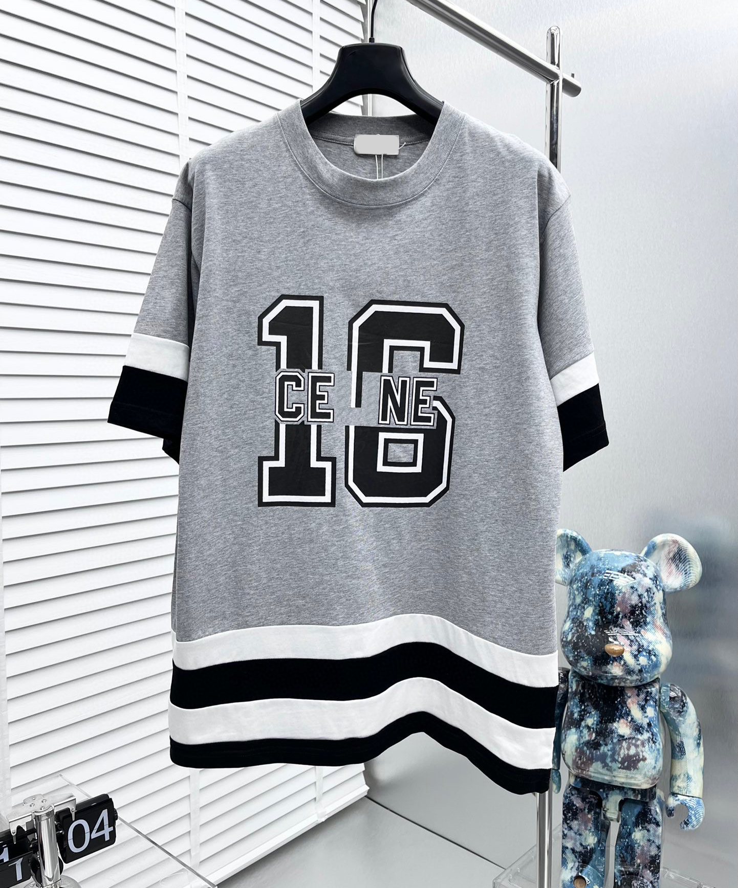 

Men's Plus Tees & Polos Round neck embroidered and printed polar style summer wear with street pure cotton T-Shirts 21r2