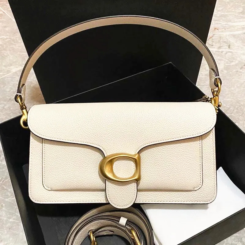 10A High quality Designer Women Tabby Clutch Bags Genuine Leather baguette bag Crossbody Gold Chain Wallet mens Ladies Handbag pochette Totes Should