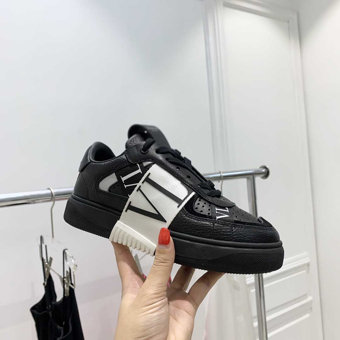

top quality Casual Shoes Luxury brand platform wedge shoes men's and wo casual patchwork low-cut sneakers fashion flowers leather runway round head lace ., Blue