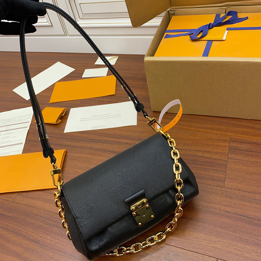 

Designer Chain bag Genuine leather Handbag Luxury Croossbody bag 24CM Delicate knockoff Shoulder Bag With Box YL048, M45813