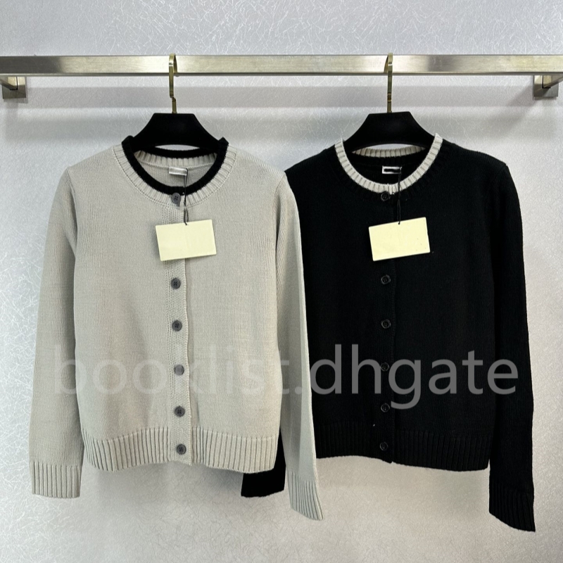 New Fashion Clothing Fashion Designer Knitted Sweaters Embroidered Cardigan-image-777396196