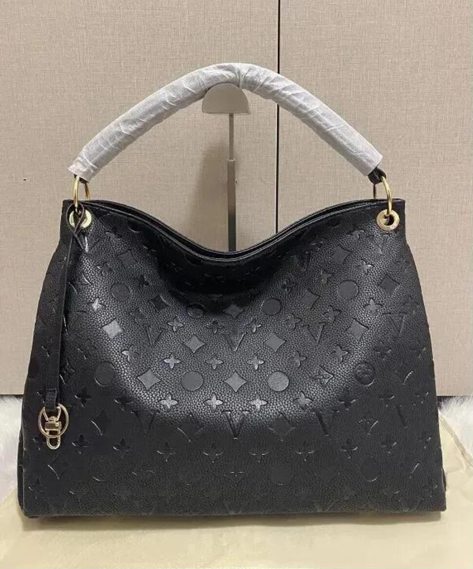 

2022 Designer MONTIGNE Bag Purse Women Leather Embossing Crossbody Shoulder Bags Luxury Handbag Lady Casual Tote Wallet M41053 louiseitys viutonitys, Embossing black