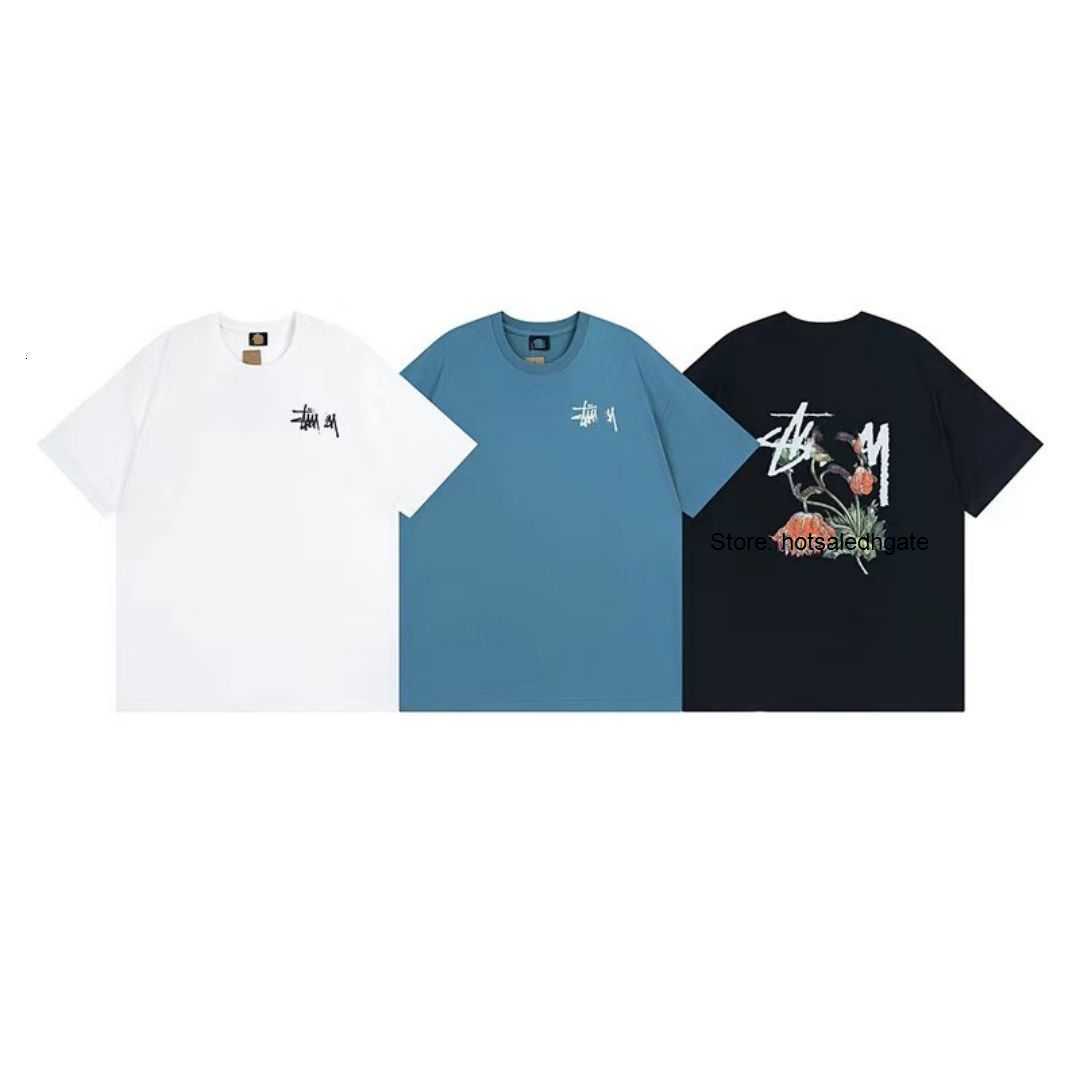 

Designer Luxury Fashion Brand SY Classic Mens And Womens Shirts 8 Ball Splash-ink World Parades Without C Same Style Couple Short-sleeved T-shirt