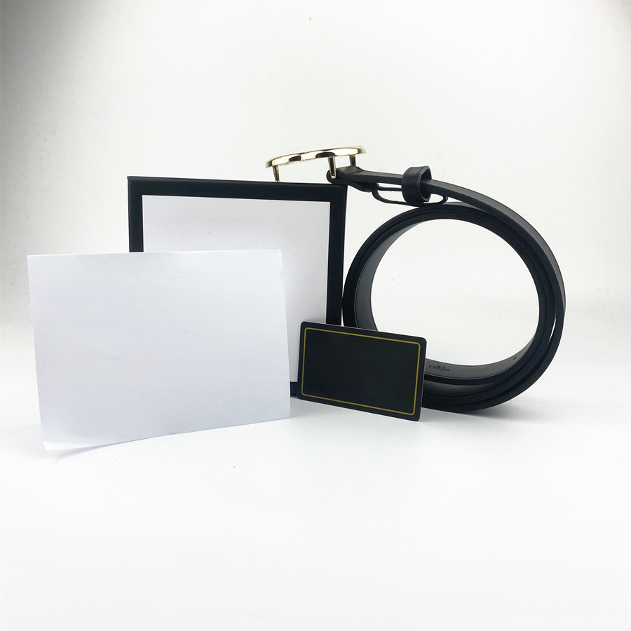 

Classic Smooth Buckle men Designer belt Fashion mens belts for women designer 3.8CM Genuine Cowide Gold Silver and Black buckle 7 Color Optional High Quality with box