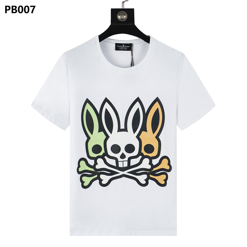 

t Designer Psycho shirt Bunny men men shirt American Fashion Brand shirts Free Transportation men shirts Size M--XXXL SCCU
