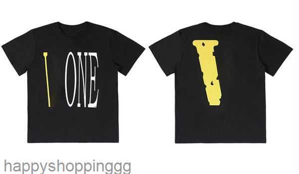 

Mens Designer T Shirt Friends Letter Print Tees Big V Men Women Short Sleeve Hip Hop Style Black White Orange T Shirts lone 2IN2GIN2G