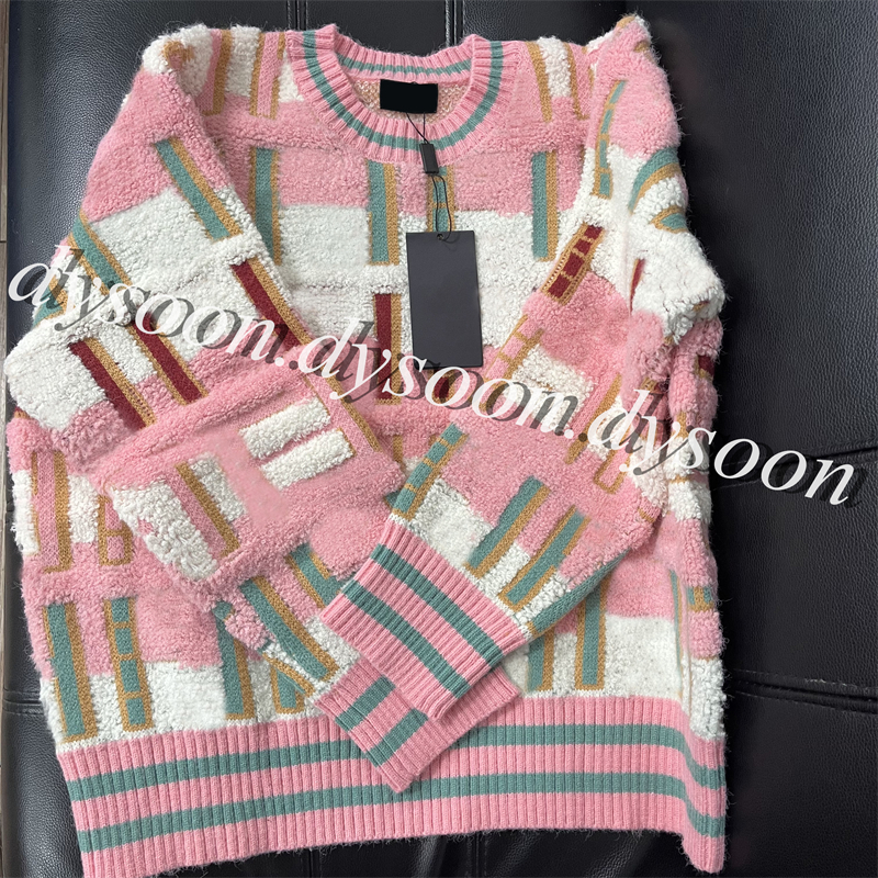 Vêtements de mode de la taille SML de cardigan de jacquard de chandails de femmes avec le sac à poussière