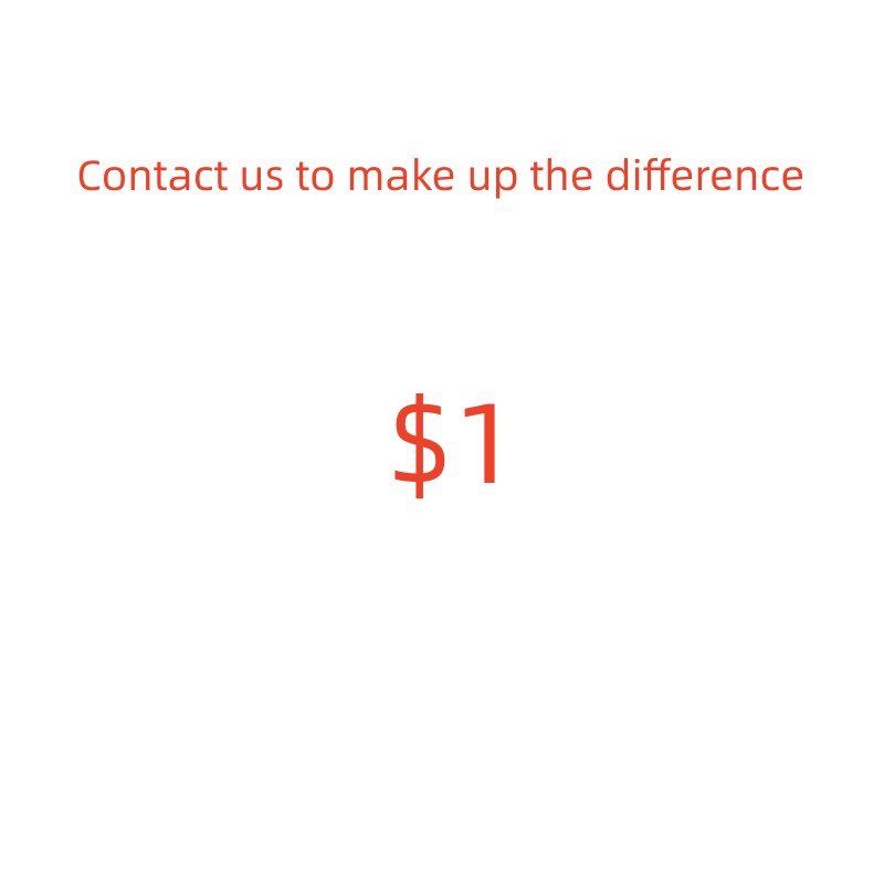 

Contact us to make up the difference, Black