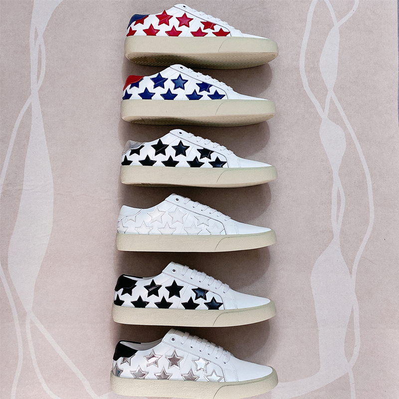 

High-end quality leather everything casual shoes comfortable sports small white shoes lace-up color matching luxury design flat shoes for men and women new 23 hot