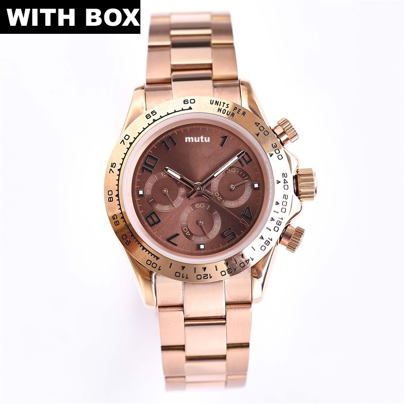 Mens Watch Fashion Brand 40mm Business 2813 Automatic Mechanical Full Stainless Steel Waterproof Watch Watchs Gift montre de luxe Wristwatches de-image-799964528