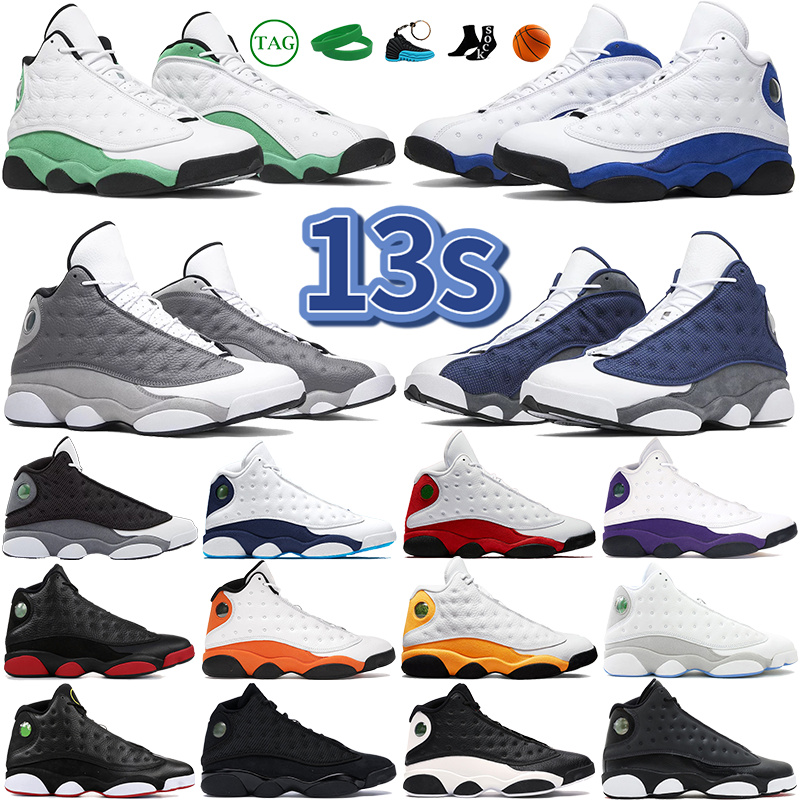 

Jumpman 13s Basketball Shoes Designer Men 13 Shoe Black Flint Lucky Green Hyper Royal Obsidian Court Purple Playground Chicago Sports Sneakers Fashion Trainers, #17- altitude green