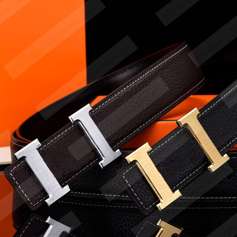 

Fashion Classic Men Designer Belts Womens Mens Casual wholesale waistband Letter Smooth Buckle Luxury Belt With box, Belt and box
