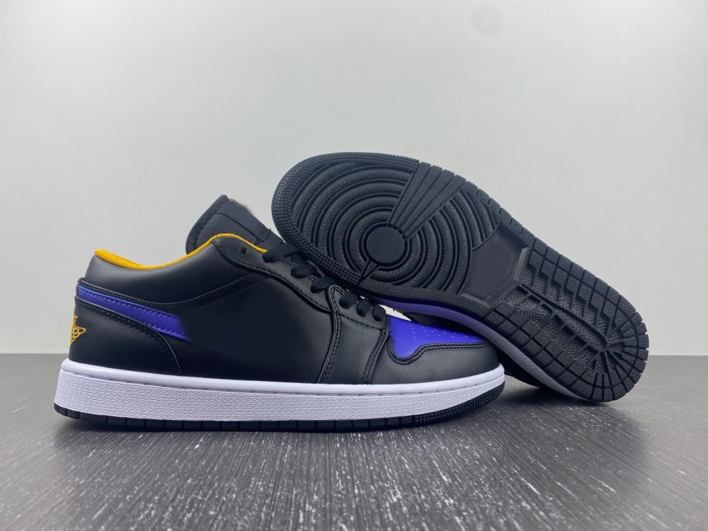 

Shoes Athletics Sports Jumpman 1 1s Low Dark Concord Black 553558-075 Trainers Designer Sneakers, #1