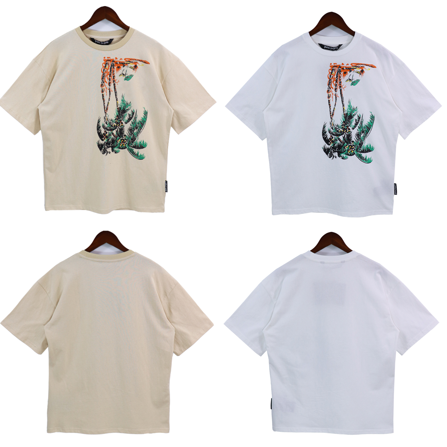 

Designer Mens T-Shirts Angels Men Women Fashion Street Letters Printing Cotton Short Sleeve Beach Style Tees Top Craft Shirts US S-XL, No.3