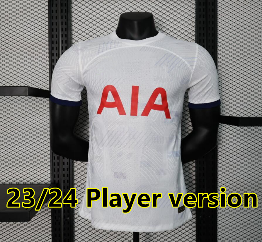 

23 24 Tottenham KANE SON Soccer Jerseys 2023 KULUSEVSKI BERGWIJN NDOMBELE Player version DELE jersey Football shirt LO CELSO Morgan BALE LAMELA LUCAS HOJBJERG, 22/23 home