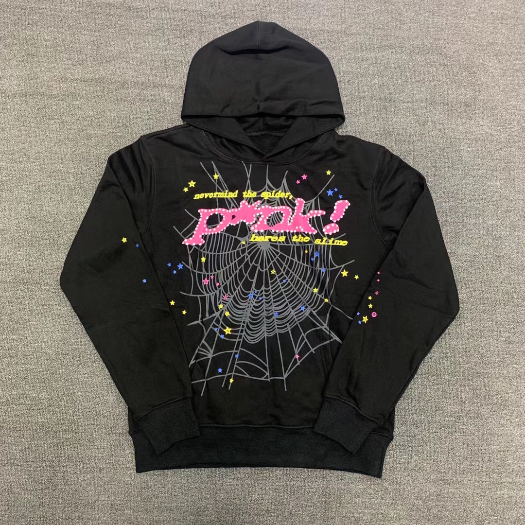

Men' Tracksuits Spider Hoodies Designer Mens Pullover Red Sp5der Young Thug 555555 Angel Men Womens Hoodie Embroidered Web Sweatshirt Joggers Size /m/l/xl RU4V, 002