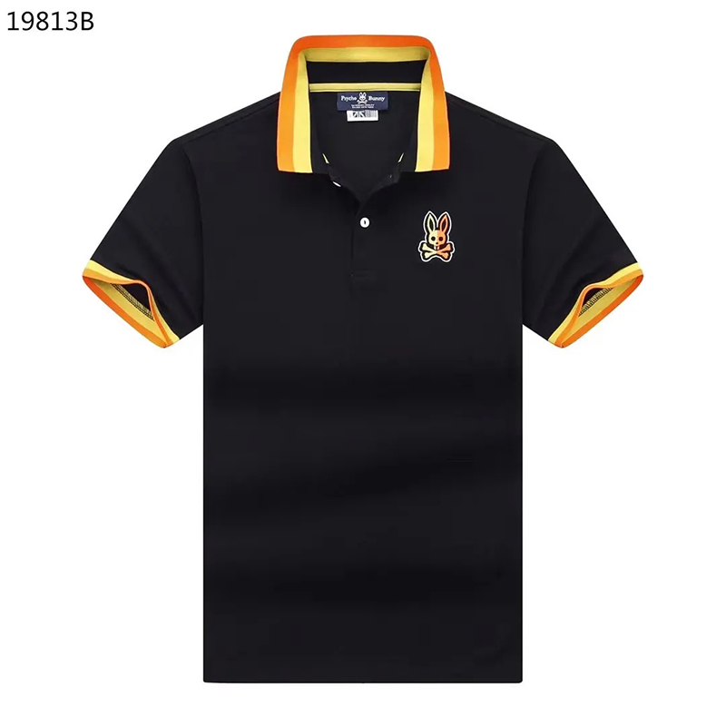

American Psycho Bunny men polo shirt Fashion Street Brand shirt designer polo shirt Free Transportation men t shirt Size M--XXXL TRUW
