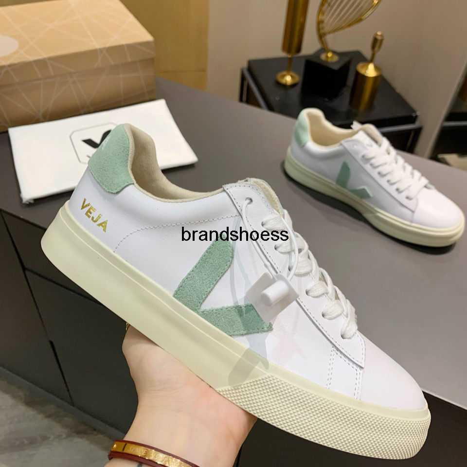 

French Veja Little White Shoes High Edition Original Package Couple Running Shoes Casual Shoes