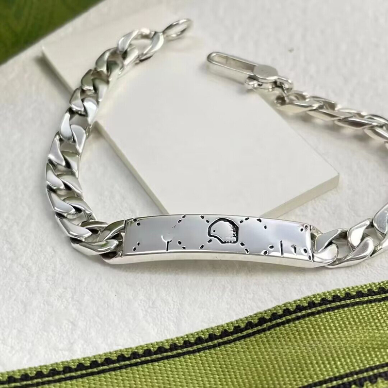 Fashion Mens Gradient Bangle Unisex Designer Bracelets Titanium Stainless Steel Jewelry Womens Classic Chain Arrive within 15 days-image-1102042743