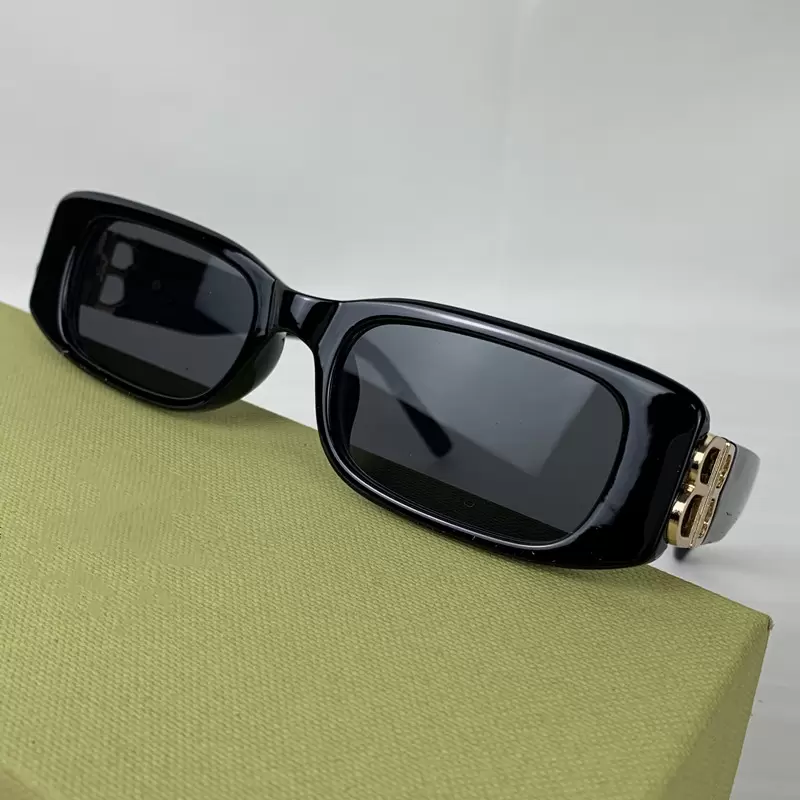 

Designer sunglasses women small sunglasses for man luxury brand classic retro rectangle eyeglasses leisure time all match eyeshield goggle black sunglasses