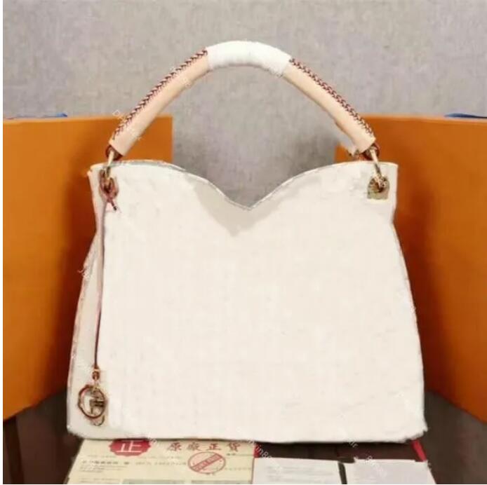 

Luxury ARTSY Tote Handbag Fashion Lady Crossbody High quality Chain Handbags Women Shoulder Bags Designers Bag Artsy, White