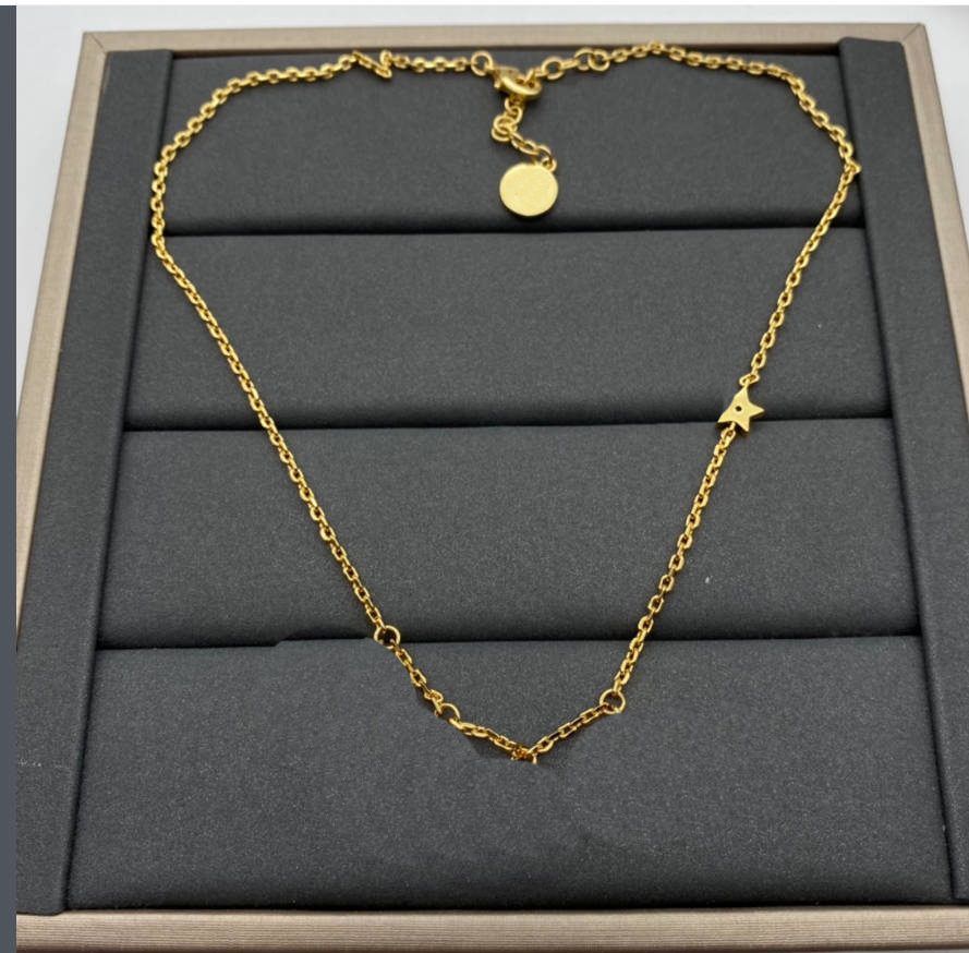 Collier cadeau d'amour de styliste, marque exquise, bijoux à breloques de luxe, nouvelle lettre d'automne, bijoux de haute qualité, nouvelle coll
