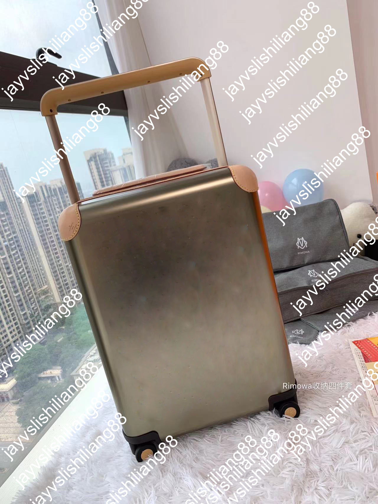 

9A High Titanium alloy suitcase Luxury brand Boarding box High-end portable pull rod box fashion storage large capacity leisure travel Rolling Luggage trolley case