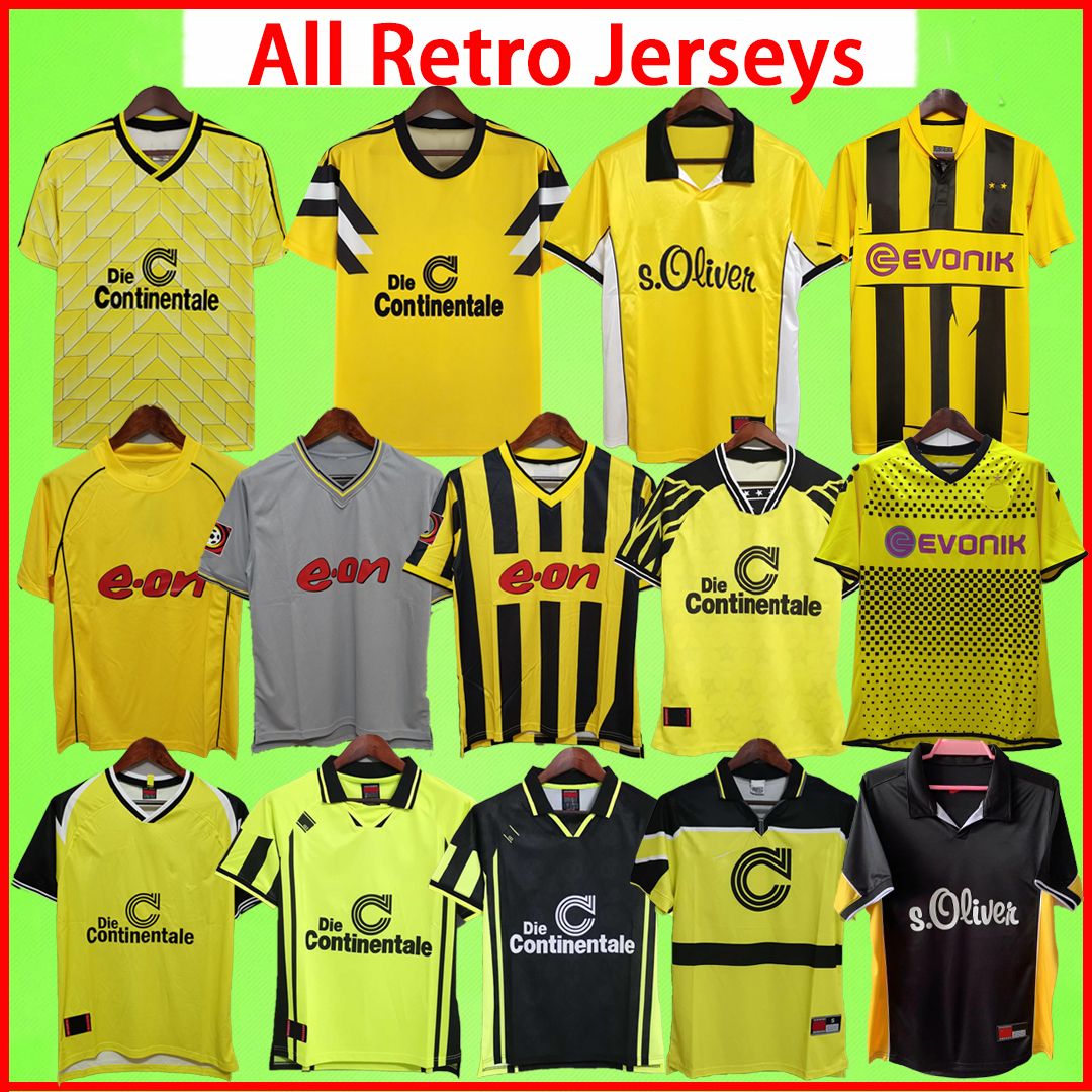 

Dortmund Retro Soccer Jerseys 1988 1989 1994 1995 1996 1997 1998 2000 2001 2011 2012 2013 vintage football shirt REUS BorussIa Moller 88 89 94 95 96 97 98 99 00 01 02 11 12 13