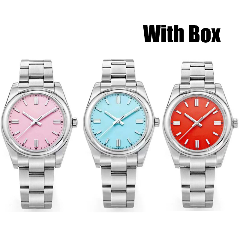 

Mens Roles Watches Fashion Womens Designer Watch Oyster Perpetual Automatic Mechanical Watchs 31mm Stainless Steel 2813 Movement Super Luminous Sapphire c Zc