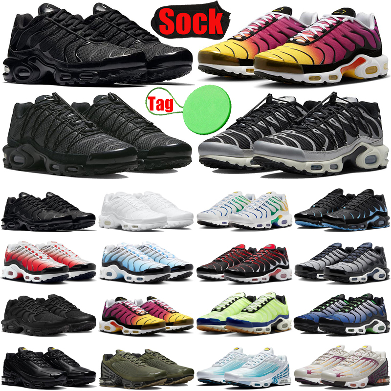 

tn plus 3 terrascape running shoes for men women tns tnplus tn3 shoe triple white Black Metallic Silver Aqua Blue mens trainers sneakers, #45 blue
