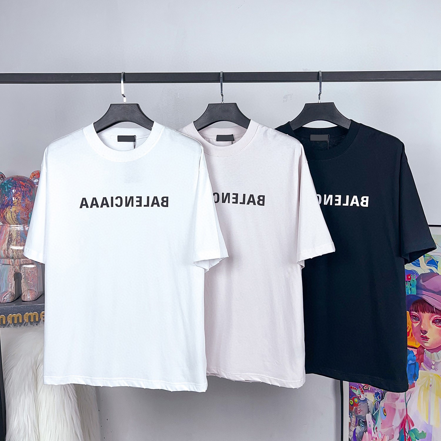 

Men's Plus Tees & Polos Round neck embroidered and printed polar style summer wear with street pure cotton r3