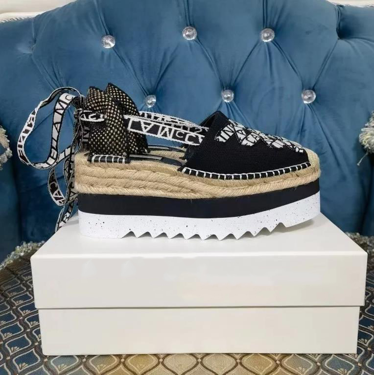 

Designer Stella McC eco-friendly sandals women platform shoes beach shoes fisherman shoes