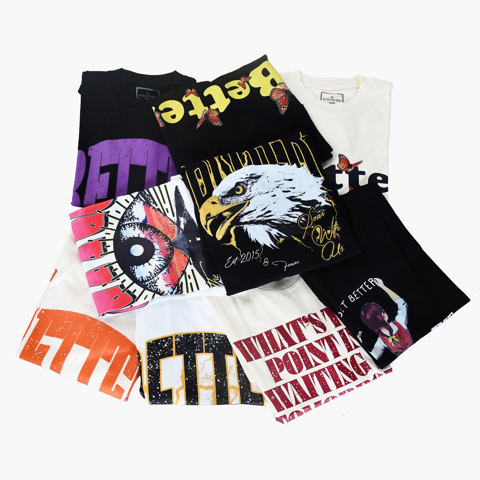 

Mens TShirts The GBT Brand T Shirt PREMIUM Clothing Women High Quality Get Better Today Tshirts DTG Printing Technique Anime Tops 230403, Gbtgt047